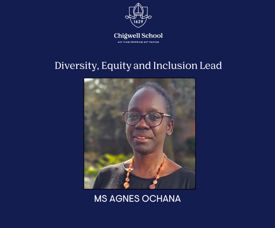Chigwell School appoints Diversity, Equity and Inclusion Lead
